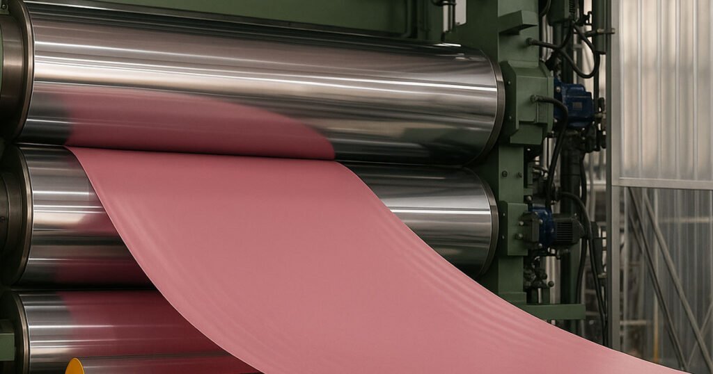 Calandrado de termoplásticos