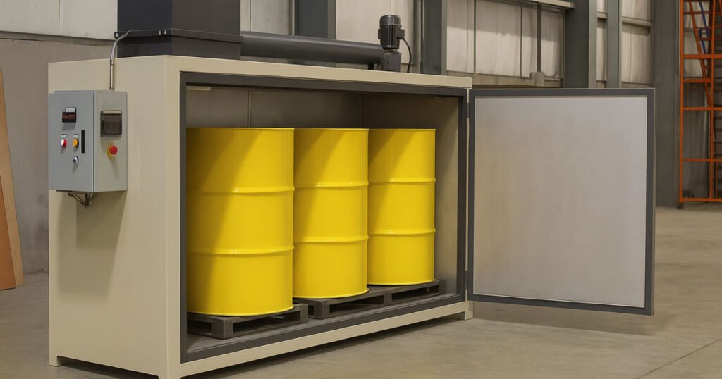 Curado y postcurado plásticos termoestables