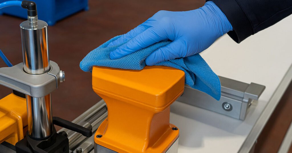 Limpieza y mantenimiento de termoplásticos