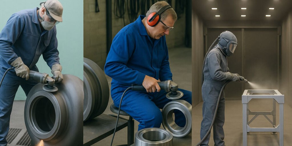 Preparacion mecanica de superficies Desbarbado

 Pulido

 Chorreado

 Cepillado