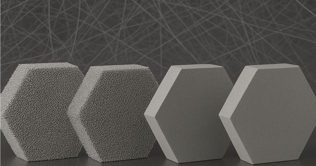 Espumas metálicas de nanohilos