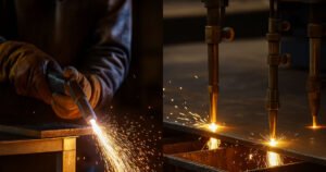 Riesgos del oxicorte manual y CNC: evaluación y prevención