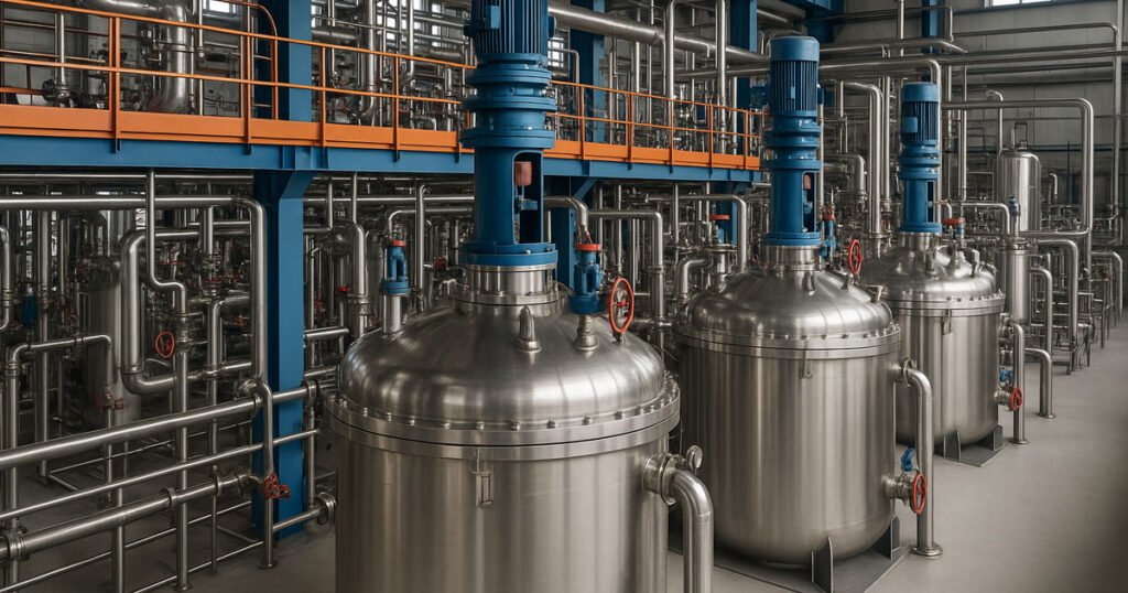 Industria de fabricación de polímeros: riesgos químicos en polimerización, copolimerización y compounding