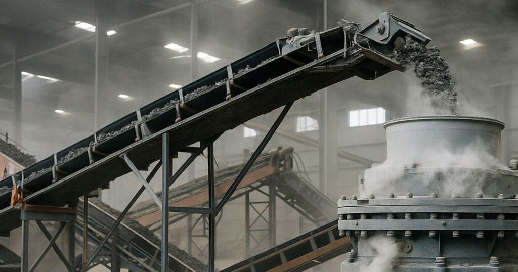 Preparación y concentración del mineral