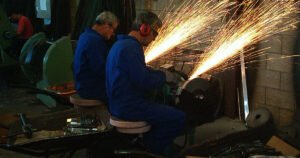 Riesgos químicos en el tratamiento y acabado superficial de metales